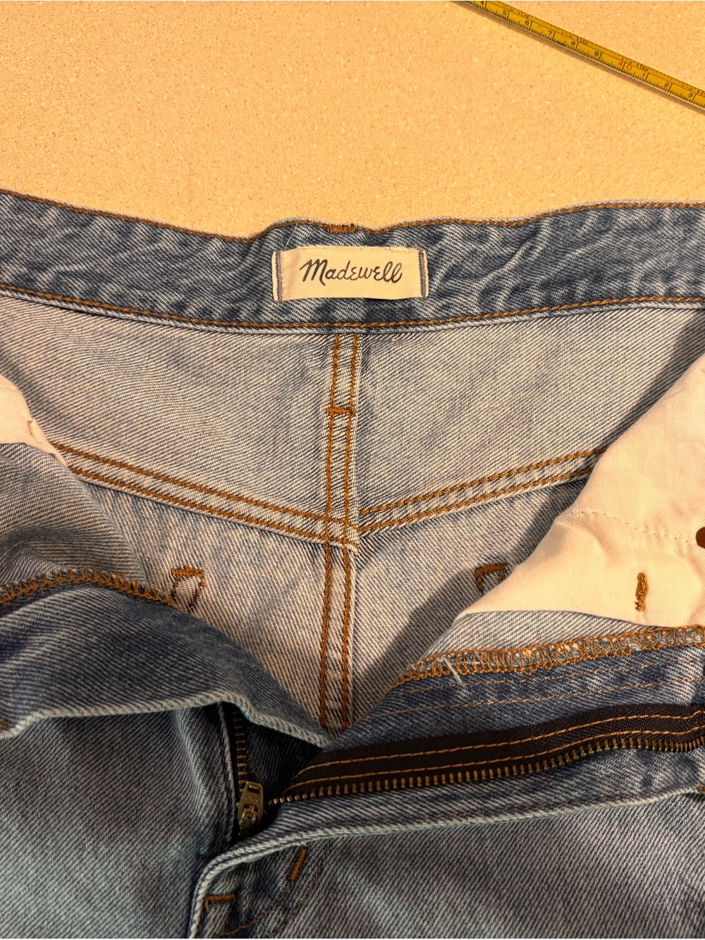 Madewell High-Rise Light Blue Vintage Wash Jeans